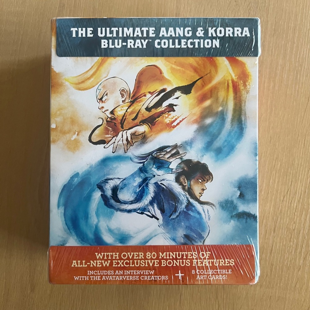 The Ultimate Aang & Korra Blu-ray Collection Avatar Last Airbender Legend Korra